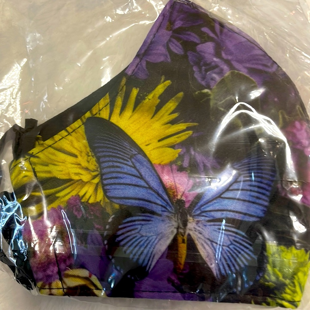 Butterfly face mask